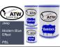 Preview: Jeep, Modern Blue Effect, PBL: 500ml Lackdose + 500ml Klarlack + 250ml Härter - Set, von ATW Autoteile West.